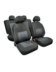 Set fodere coprisedili universali auto Sport grigio