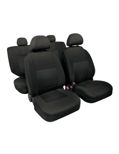 Set fodere coprisedili universali auto Linear nero