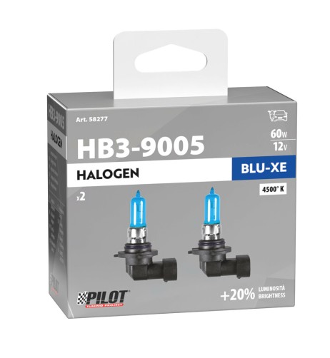 Kit lampadine blu xenon 20 HB3 12V 65W P20d 4500K