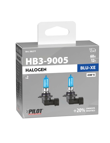 Kit lampadine blu xenon 20 HB3 12V 65W P20d 4500K