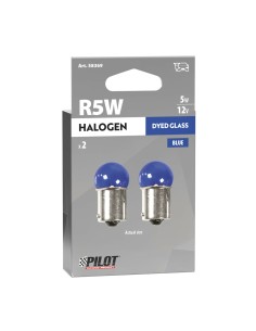 Lampadine alogene Blu Xe R5W 5W BA15s 12V moto scooter