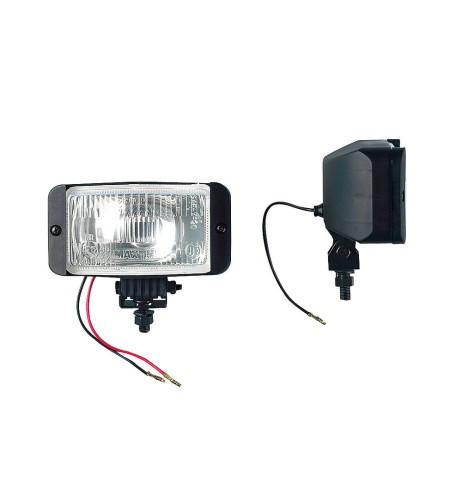 Faro ausiliario profondita H3 Bianca 147x100x75mm