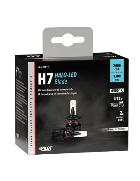 Kit di conversione a LED Halo Led Blade 2pz lampada H7 9 32V 20W 6500K