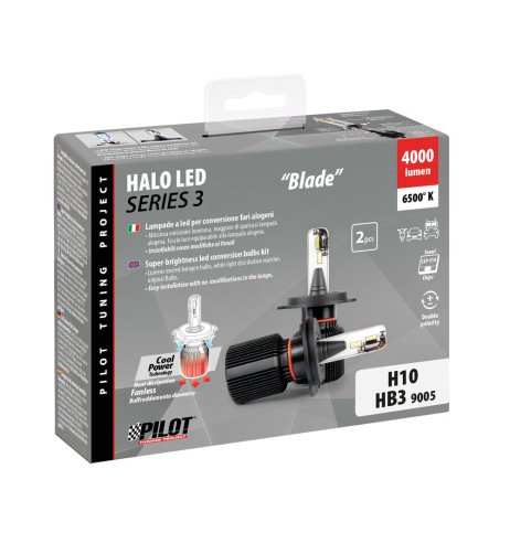 Kit di conversione a LED Halo Led Blade 2pz lampada HB3 9005 9 32V 20W 65