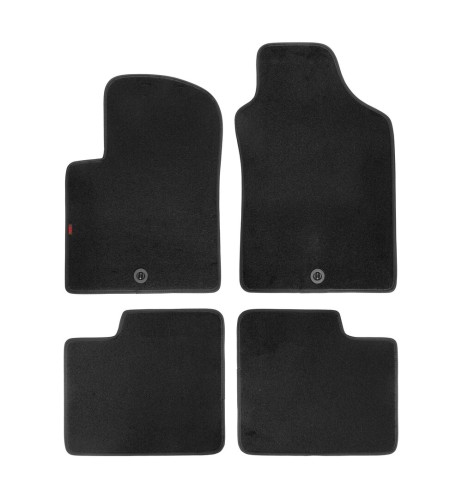 Set tappetini su misura moquette Fiat 500 500C 500 Abarth 1 fix