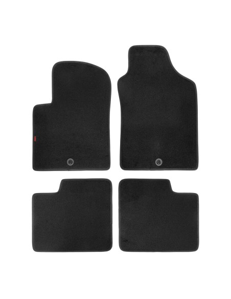 Set tappetini su misura moquette Fiat 500 500C 500 Abarth 1 fix