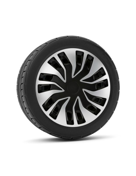 Set 4 copricerchi universali Gyro Van per furgoni e camper in ABS 15