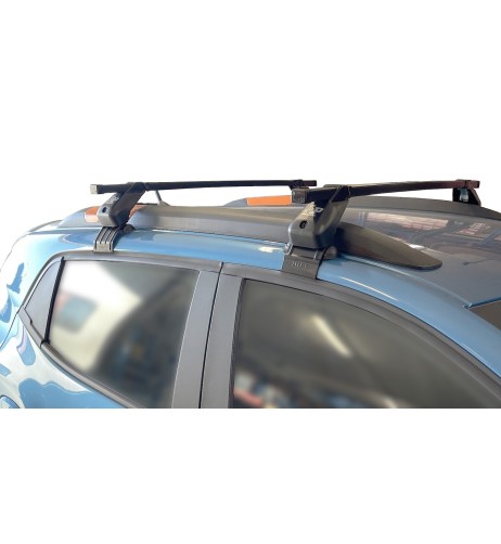 Kit barre portatutto portapacchi LP47 per Dacia Spring dal 2021