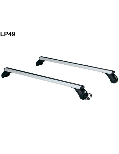 Kit barre portatutto portapacchi LP49 per Dacia Spring dal 2021