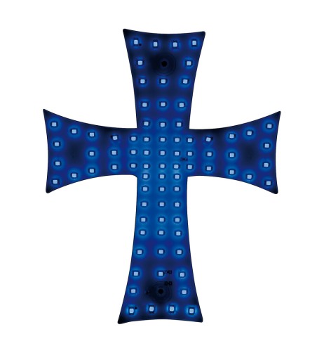 Croce a Led 24V per Camion Blu