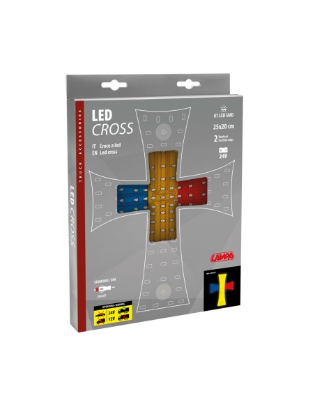 Croce a Led 24V per Camion Romania
