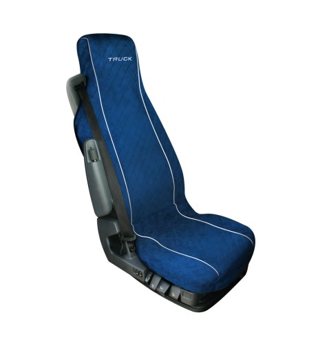Coprisedile universale camion in microfibra Monica blu