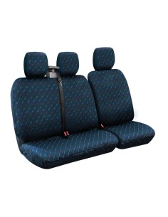 Set fodere coprisedili universali per furgone Dido 2 blu
