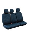 Set fodere coprisedili universali per furgone Dido 2 blu