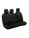 Set fodere coprisedili universali per furgone Dido 2 nero