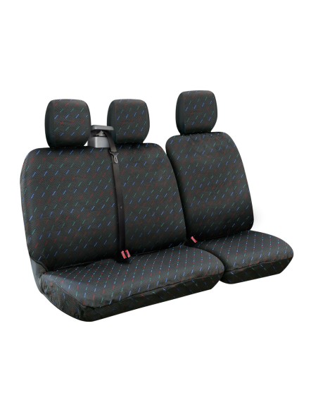 Set fodere coprisedili universali per furgone Dido 2 grigio