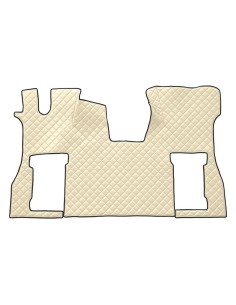 Tappeto camion similpelle imbottito Beige Scania S no tunnel pneum dal 2