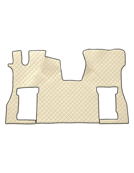 Tappeto camion similpelle imbottito Beige Scania S no tunnel pneum dal 2