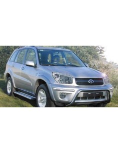 Bull Bar protezione anteriore inox lucido 70mm Toyota Rav4 2003 2005 2