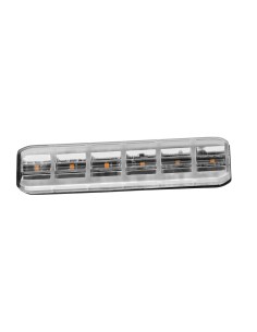 Luce di segnalazione multifunzione flessibile arancio 12 24V 36 funzioni