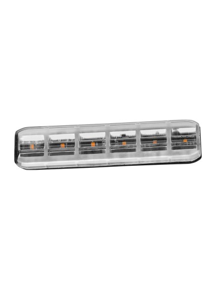 Luce di segnalazione multifunzione flessibile arancio 12 24V 36 funzioni