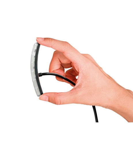 Luce di segnalazione multifunzione flessibile 12 24V Arancio