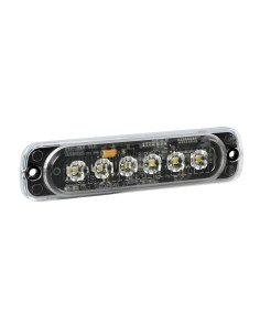 Luce di segnalazione multifunzione arancio a 6 Led 12 24V 19 funzioni