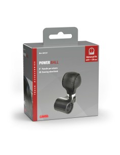 Pomello volante camion universale in vera pelle 2