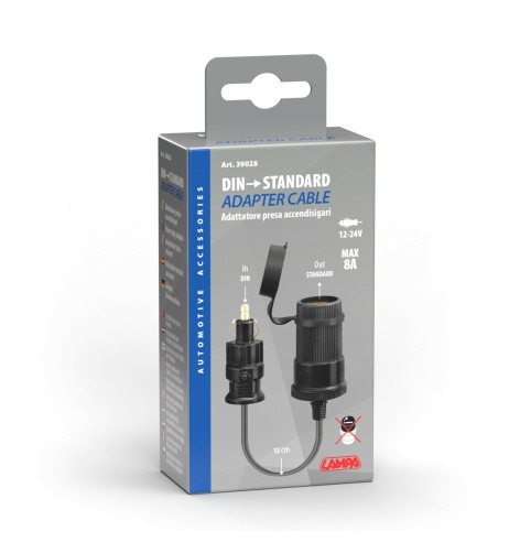Adattatore presa accendisigari DIN 12 24V