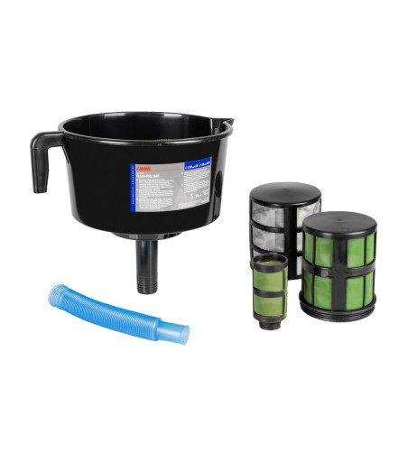 Imbuto professionale con 3 filtri separatori per carburanti