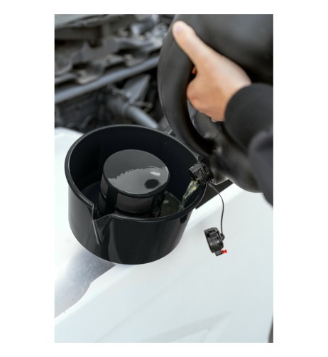Imbuto professionale con 3 filtri separatori per carburanti