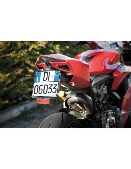 Frecce moto Line SQ Rear a LED sequenziale luce stop posizione