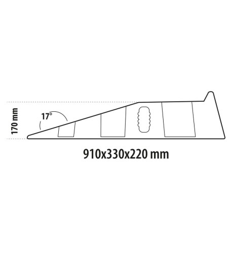 Coppia di rampe per sollevamento veicoli fino a 6 ton