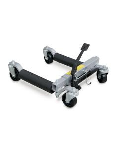 Sollevatore crick idraulico per spostamento veicoli officina 1 600 kg