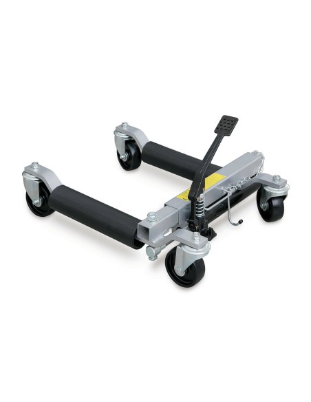 Sollevatore crick idraulico per spostamento veicoli officina 1 600 kg