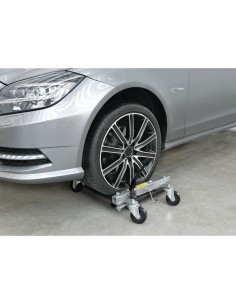 Sollevatore crick idraulico per spostamento veicoli officina 1 600 kg 2