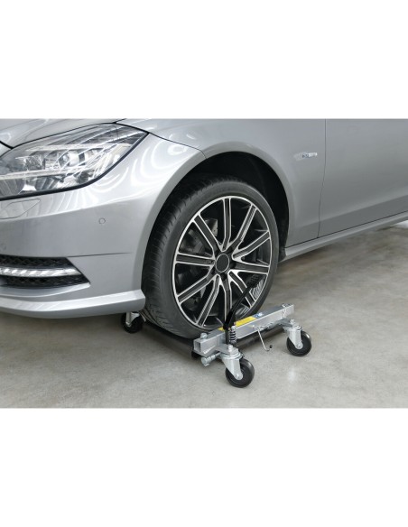 Sollevatore crick idraulico per spostamento veicoli officina 1 600 kg