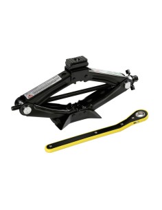 Cric a pantografo con cricchetto 1000 kg omologato