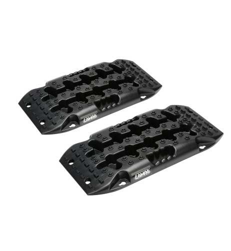 Set 2 piastre recupero veicoli compatte 58x30cm