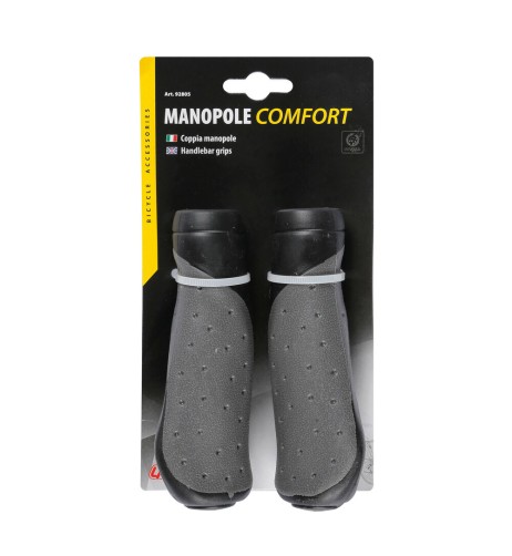 Coppia manopole bicicletta bici in TPE antiscivolo antivibrazioni