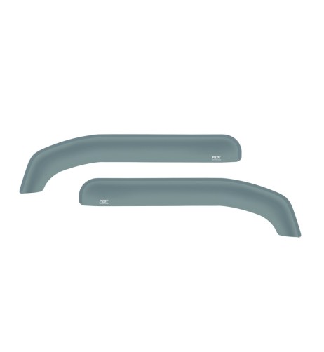 Deflettori aria su misura in acrilico per Volvo FH Aero con telecamere