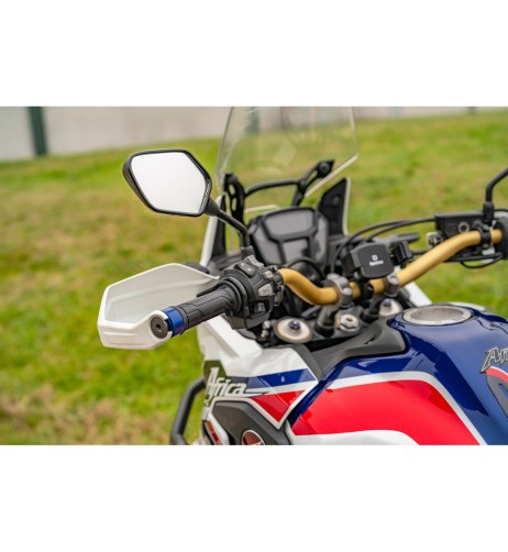 Manopole riscaldate 12V con interruttore Led 5 regolazioni di temperatura