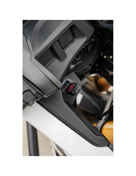 Manopole riscaldate con presa USB 5 regolazioni di temperatura