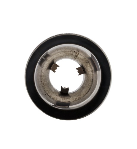 Terminale scarico universale inox singolo rotondo inclinato 63mm TRX 126