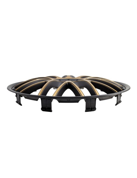 Set copricerchi universali Simoni Racing Orden Gold Black 15