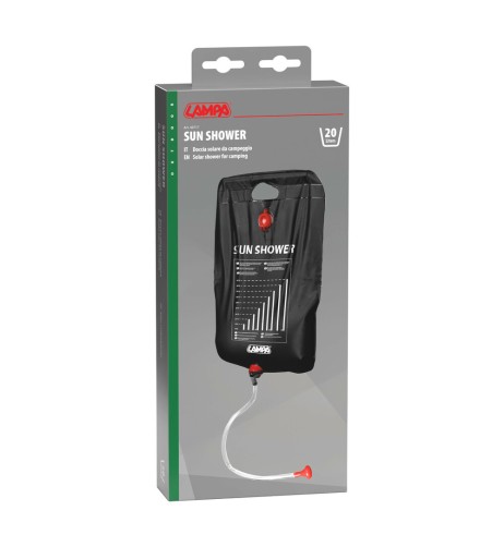Doccia solare da campeggio 20L