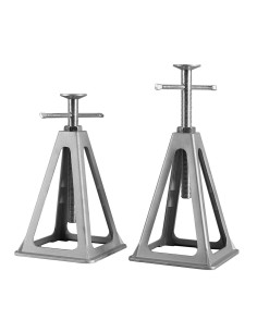 Coppia di martinetti stabilizzatori in alluminio regolabili 280 430mm