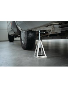 Coppia di martinetti stabilizzatori in alluminio regolabili 280 430mm 2