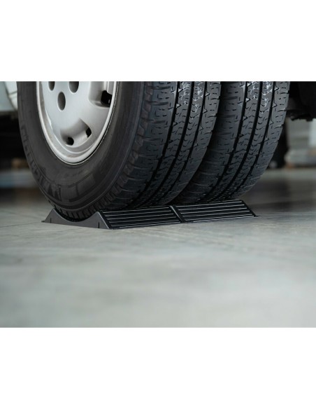 Coppia salvaruota per rimessaggio roulotte camper auto rimorchi