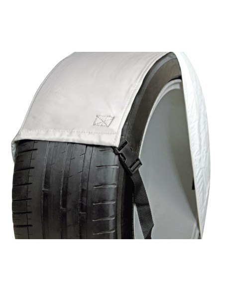 Coppia di coperture di protezione per ruote Tg M 69 74cm